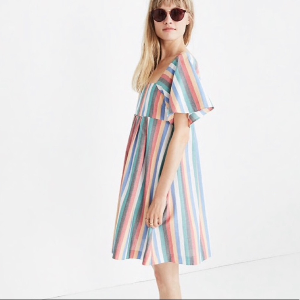 NWT MADEWELL STRIPED DRESS